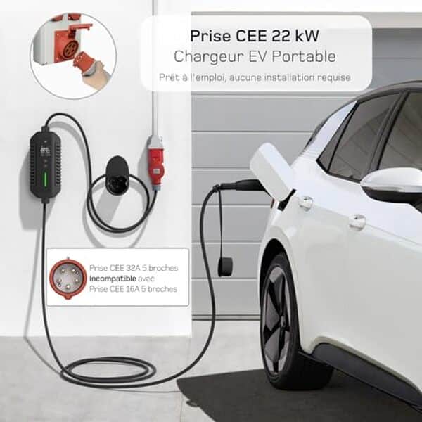 Découvrez notre analyse approfondie du chargeur voiture électrique 22kW triphasé de Chargeur. Efficacité, temps de charge et compatibilité : tout ce que vous devez savoir pour faire le bon choix.
