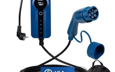 Test : câble de charge voldt type 2 schuko 3, 7 kW 5 m
