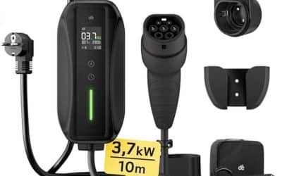 Test du chargeur voiture électrique 3, 68 kW avec écran LCD