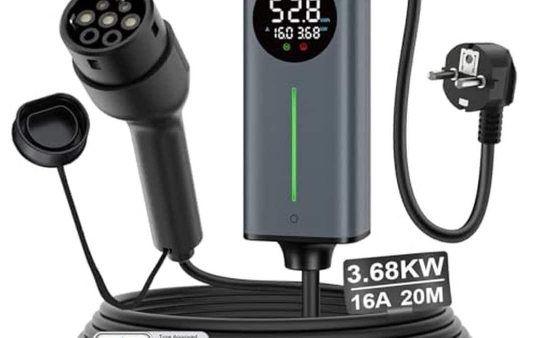Test du chargeur voiture électrique Goneo 16a : performance et sécurité garanties