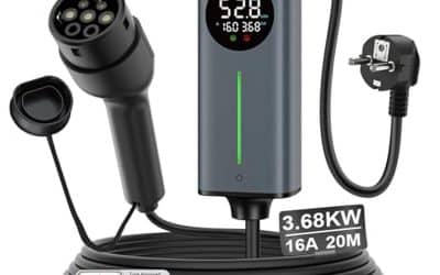Test du chargeur voiture électrique Goneo 16a : performance et sécurité garanties