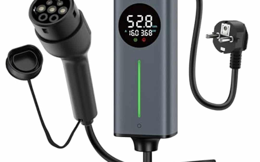 Test du chargeur voiture électrique Goneo type 2 portable : performance et sécurité au rendez-vous