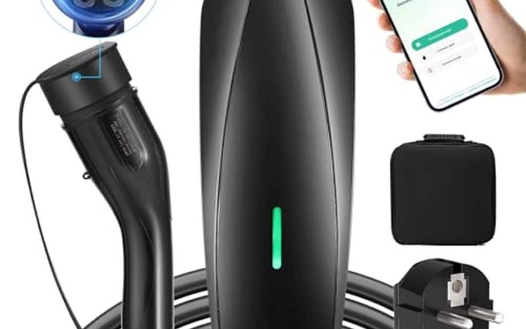 Test : evjuicion 8m, chargeur de voiture électrique type 2, portable et connecté