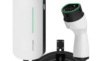 Test : wallbox 7.4kW station de recharge domestique, câble 6m, intérieur et extérieur