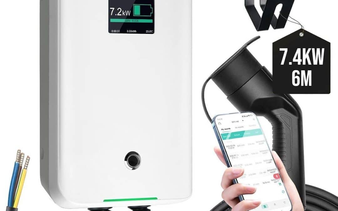 Test du chargeur ev Morec Type 2 32A 7KW avec app