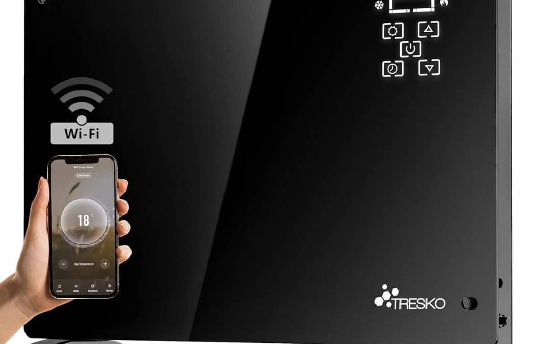 Test du radiateur mobile tresko 1500 w avec wifi et app