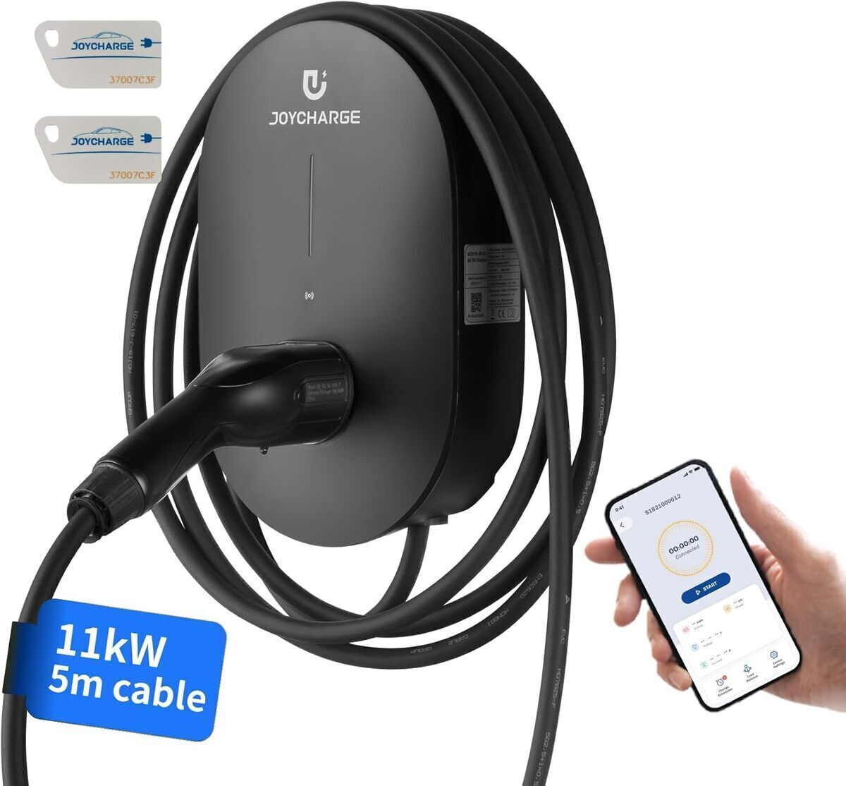 Test : station de recharge JOYCHARGE Wallbox 11kW avec contrôle via app