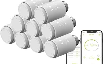 Test : vanne thermostatique Wifi Qiumi, compatible Alexa et Google Home